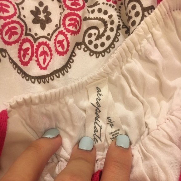 Aeropostale white/hot pink patterned sundress - Picture 4 of 4